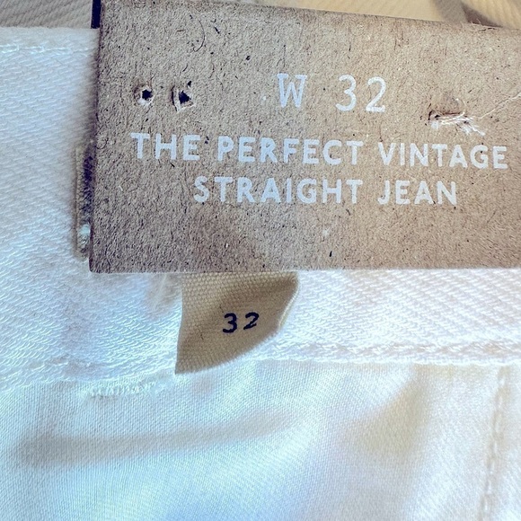 NWT Madewell The ‘90s Straight Jean: Two-Tone Workwear Edition Size 32 - Picture 7 of 16